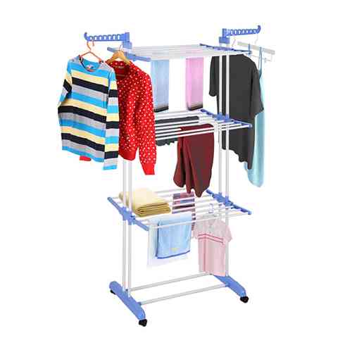 3 layer clothes rack