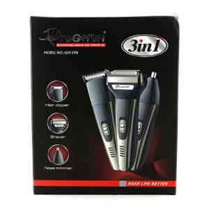 Gemei GM-598 3×1 Rechargeable Multi Function Shaver