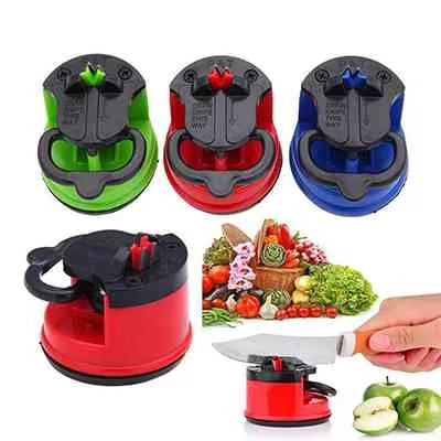 Knife Sharpener with Suction Pad @ ido.lk