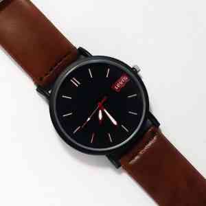 Men’s Black Analog Wrist Watch