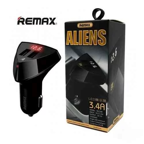 Remax Aliens 3.4A RCC-208 Car Charger @ido.lk