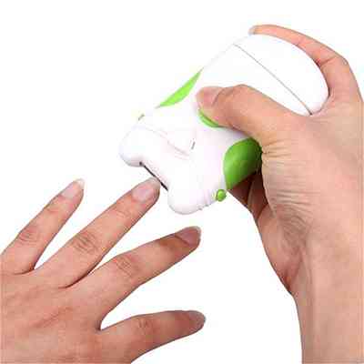 electric nail trimmer and file