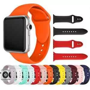 Silicone strap For Apple Watch Band