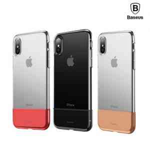 Soft and Hard Series Plastic + TPU Hybrid Cover for iPhone