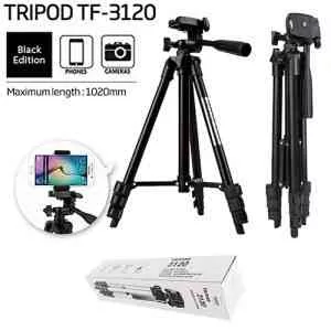 Portable Lightweight 4 Sections Tripod For Mobile and Camera – TF-3120