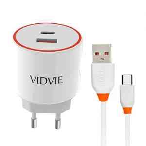 VIDVIE PLE210C USB&TYPE-C FAST CHARGER 3.4A