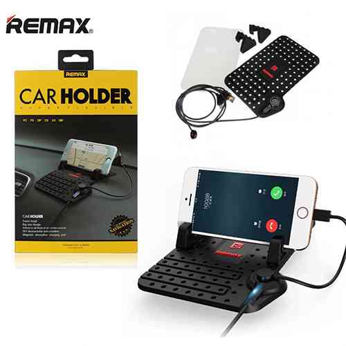 Remax Car phone Holder - Dashboard Car Holder Mat - toko.lk
