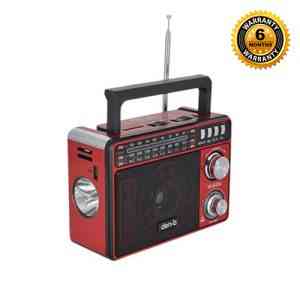 Den-b FM RadioMusic Player with LED Torch