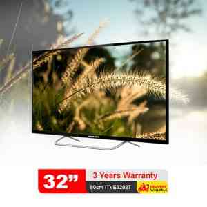 Innovex 32 Inch LED TV Tempered Glass TV - ITVE3202T