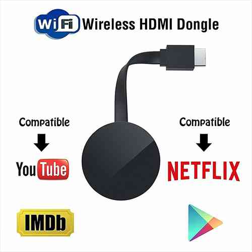 Wireless HDMI Dongle WiFi Display Dongle Receiver TV Miracast