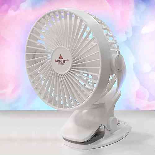 Bright Rechargeable Mini Fan BR-59RC - Supersavings