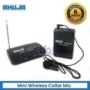 Mini Wireless Collar Mic Receiver and Transmitter