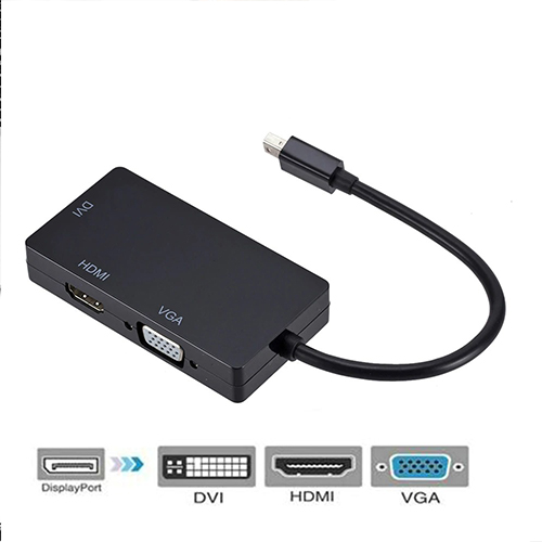 Mini Displayport Male To DVI HDMI VGA