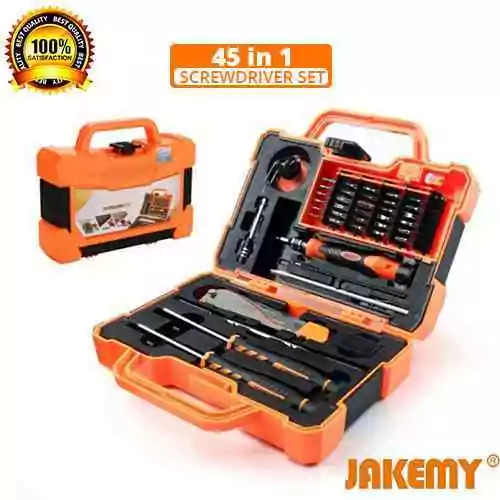 Screwdriver Tool Box Set for Electronic DIY Repair kit JAKEMY JM-8139@ido.lk