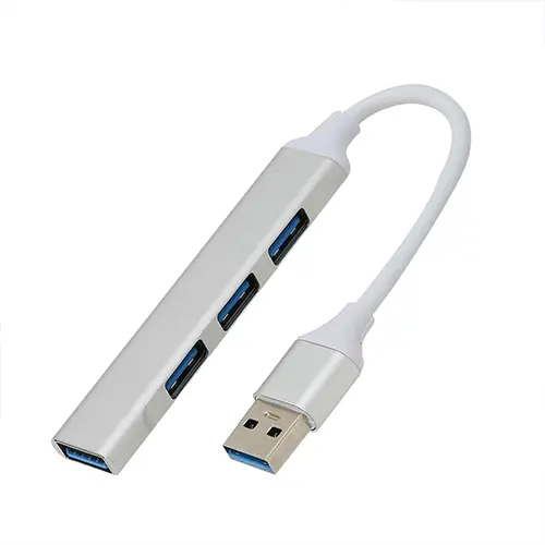 4 Port USB 3.0 Hub Slim Portable USB Hub Extensions