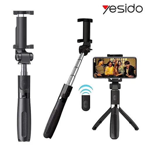 Yesido SFII Wireless Selfie Stick Tripod With Remote Control